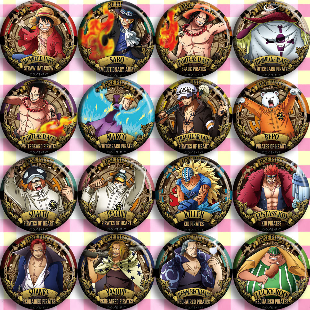 Anime Manga Merchandise - Przypinka Anime ONEPIECE Styl C Luffy