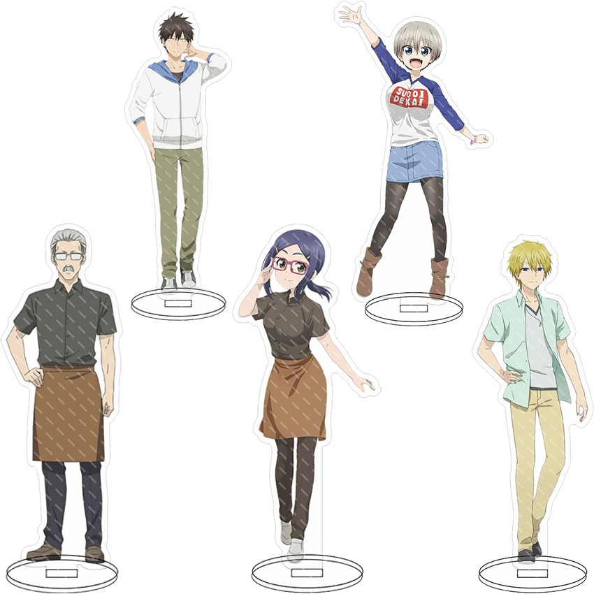 Merchandise Anime - 16CM Anime Akrylowy Stojak Uzaki-chan Wants