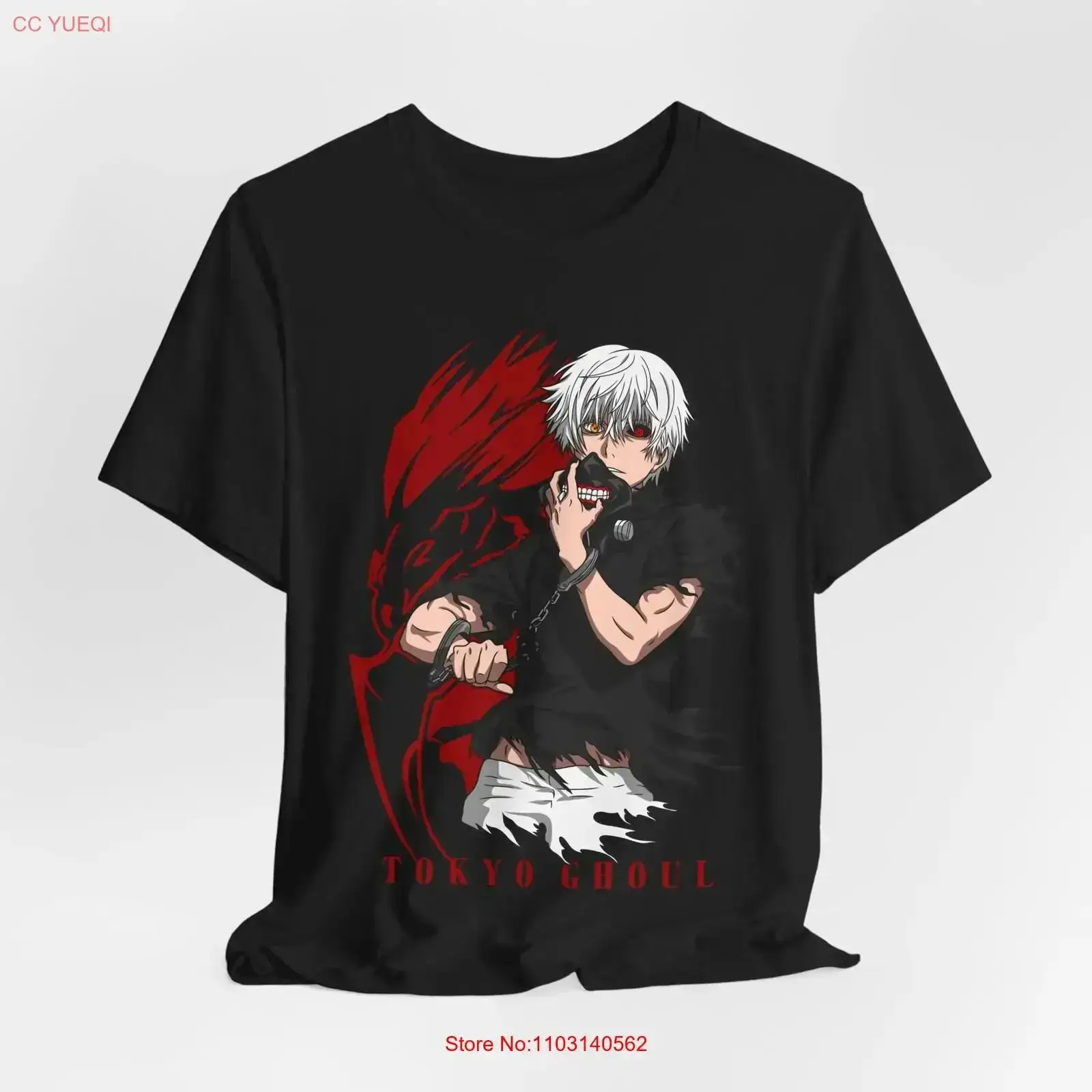 Anime Merchandise For Men - Koszulka Tokyo Ghoul Anime, gadżety dla