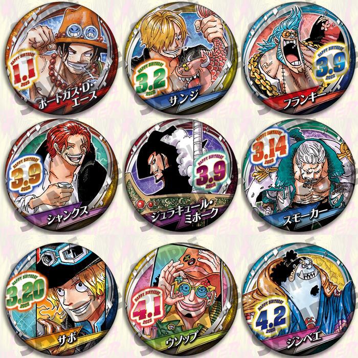 Anime Merchandise In Chinese - Zestaw przypinek anime One Piece, gadżety