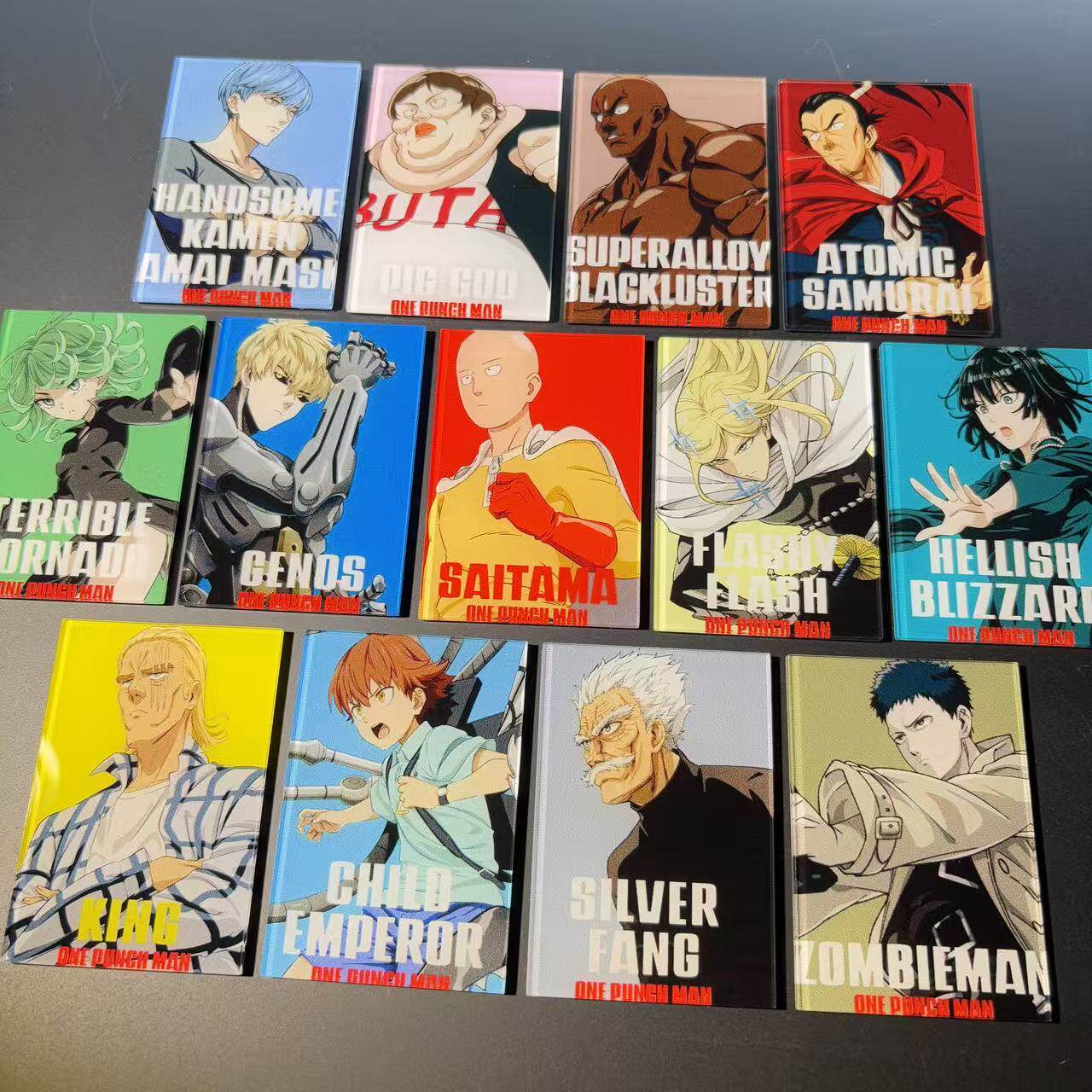 Anime Merchandise For Men - Magnes akrylowy na lodówkę One-Punch Man