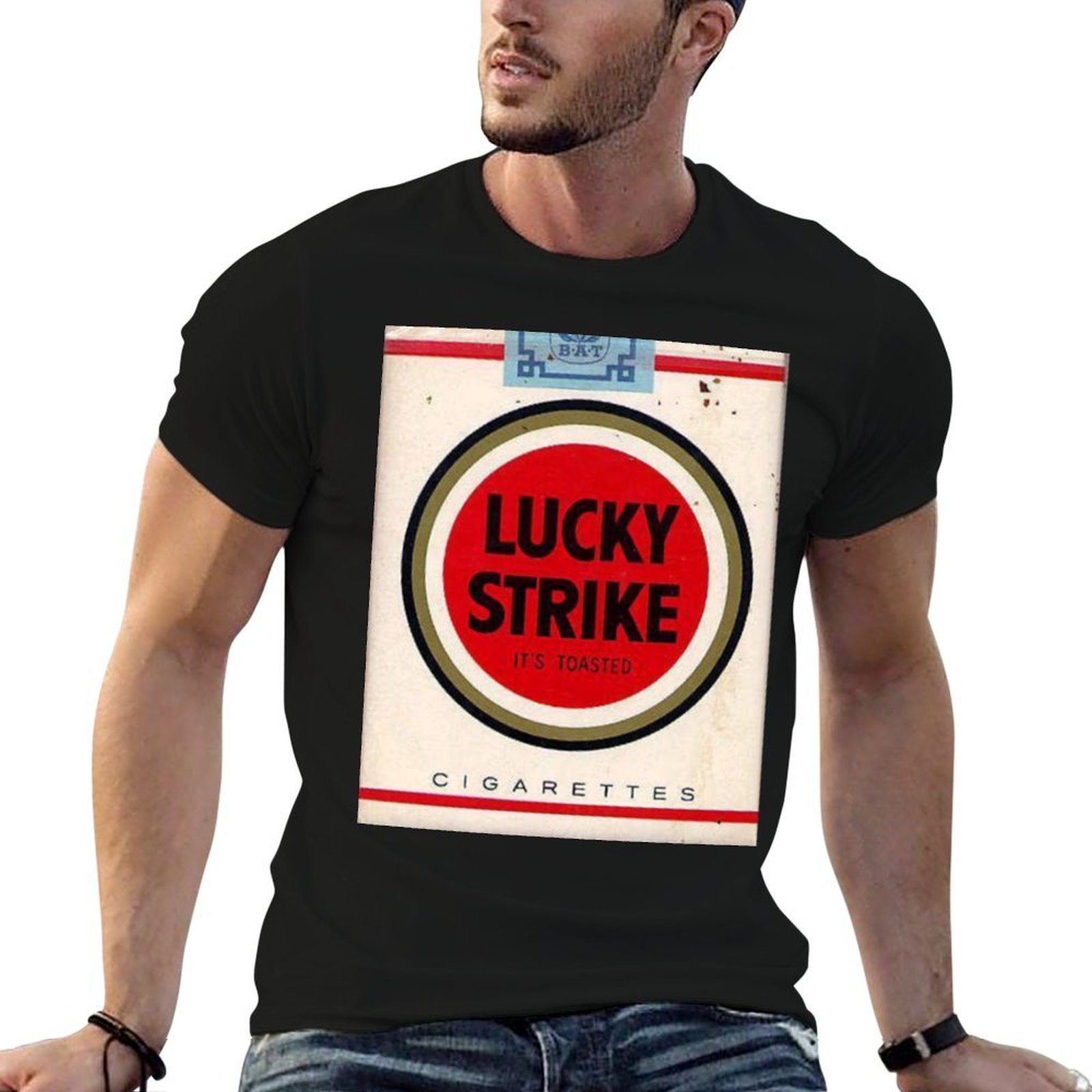 Anime Merchandise For Men - NAJLEPIEJ SPRZEDAJĄCA SIĘ KOSZULKA Lucky Strike