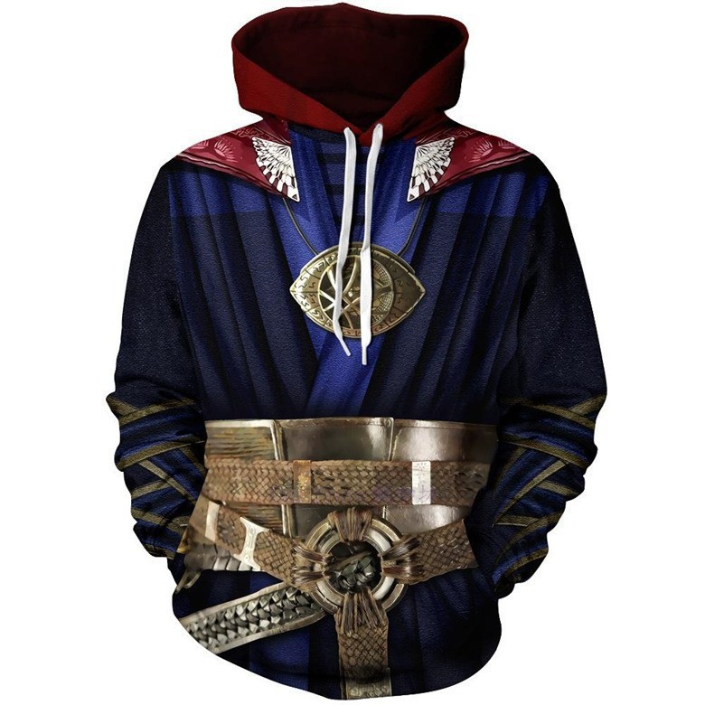 Anime Merchandise Jacket - Bluza z kapturem z animacją 3D