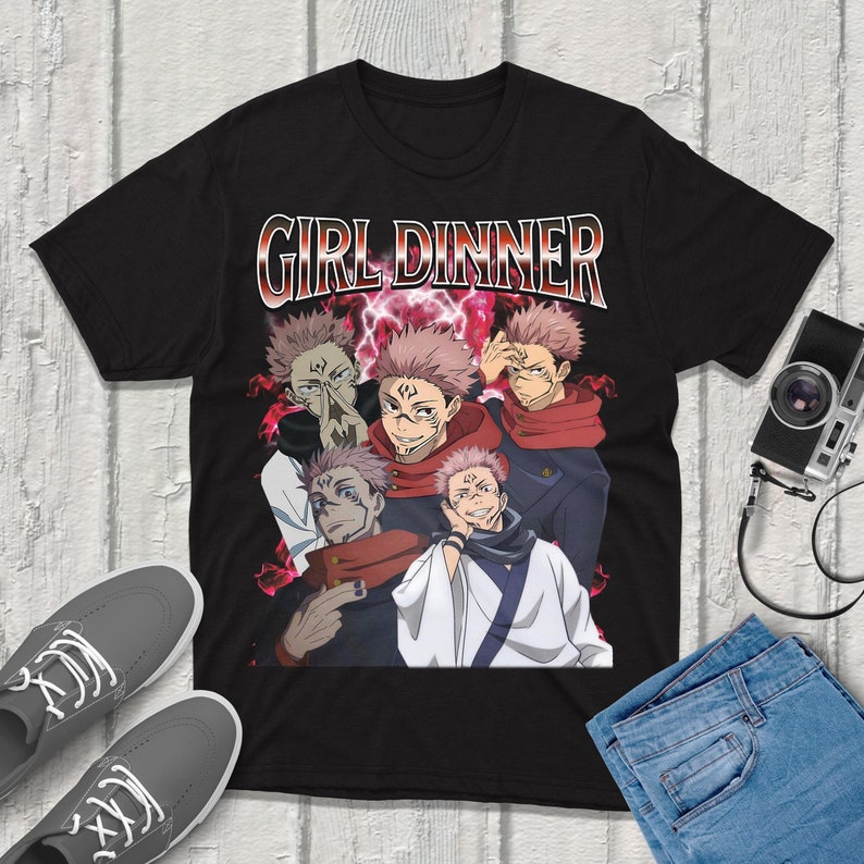 Koszulka Sukuna Jujutsu-Kaisen – Jjk Anime Merchandise recenzja i cena
